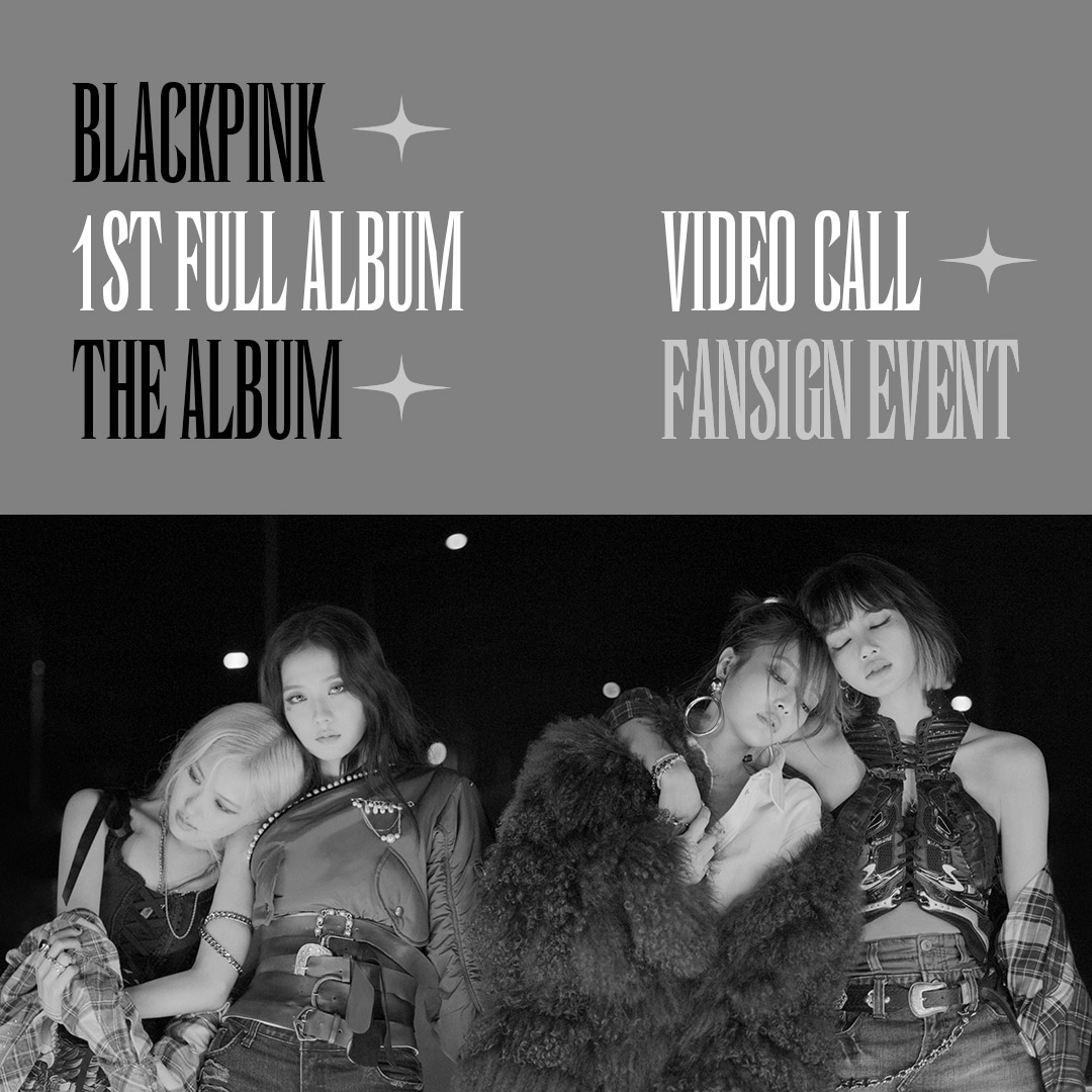 BLACKPINK 1ST FULL ALBUM [THE ALBUM] 発売記念 ビデオ通話サイン会 ...