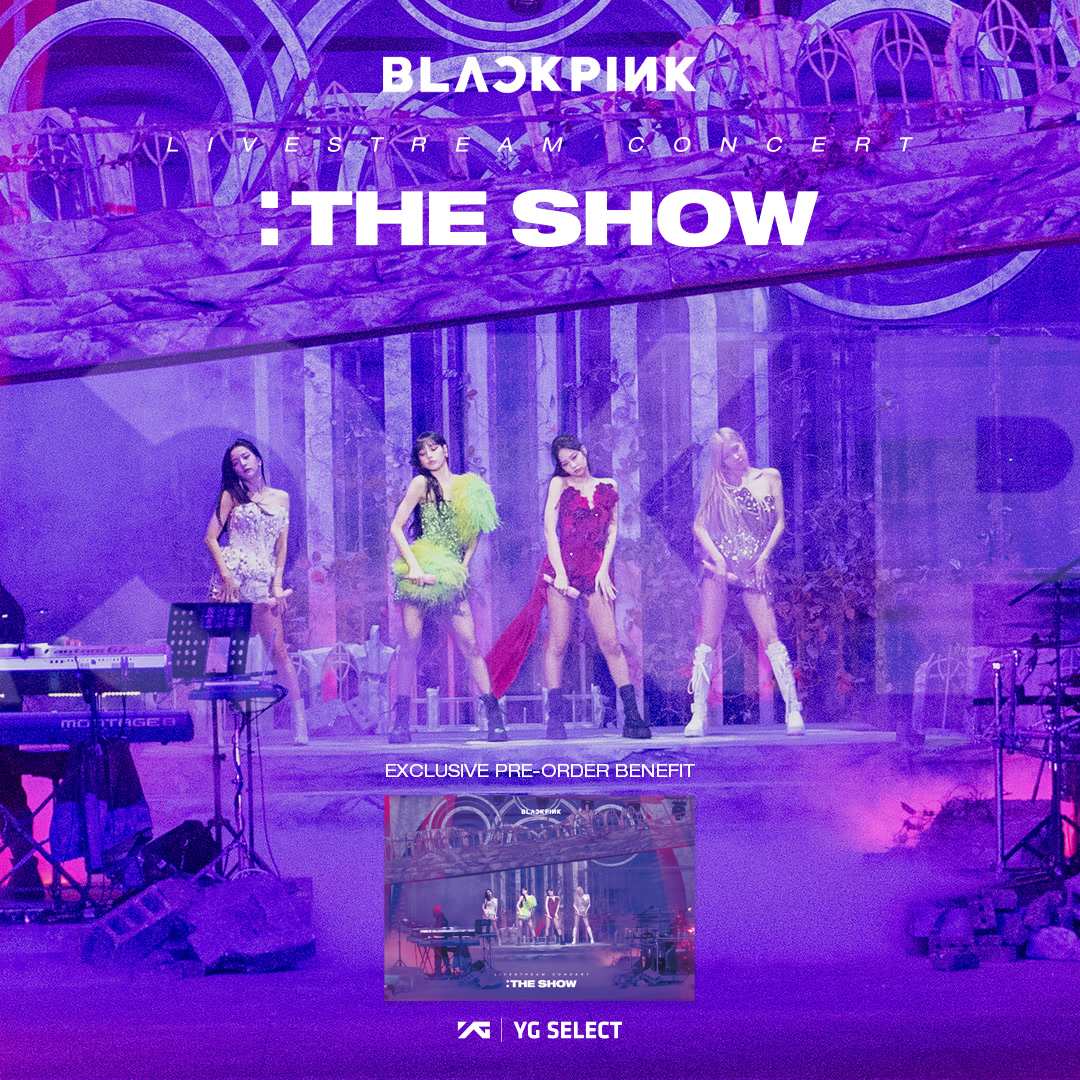 BLACKPINK [THE SHOW] LIVE CD予約販売イベント2021.05.11~2021.06.10 