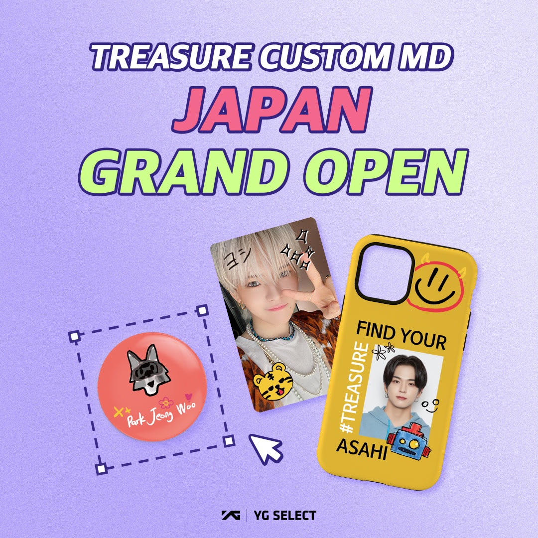 TREASURE CUSTOM JAPAN GRAND OPEN!2022.11.23 - 消尽時 EVENT - YG SELECT